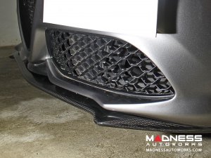 Alfa Romeo Giulia Front Spoiler - Carbon Fiber - Italia Style - Stile Italia - Sport/ Ti/ Veloce - V3 Alfa Romeo Giulia Front Spoiler - Carbon Fiber - Italia Style - Stile Italia - Sport/ Ti/ Veloce - V3